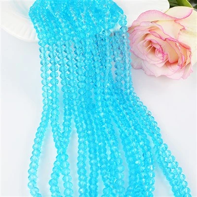 Rondelle Glas Beads